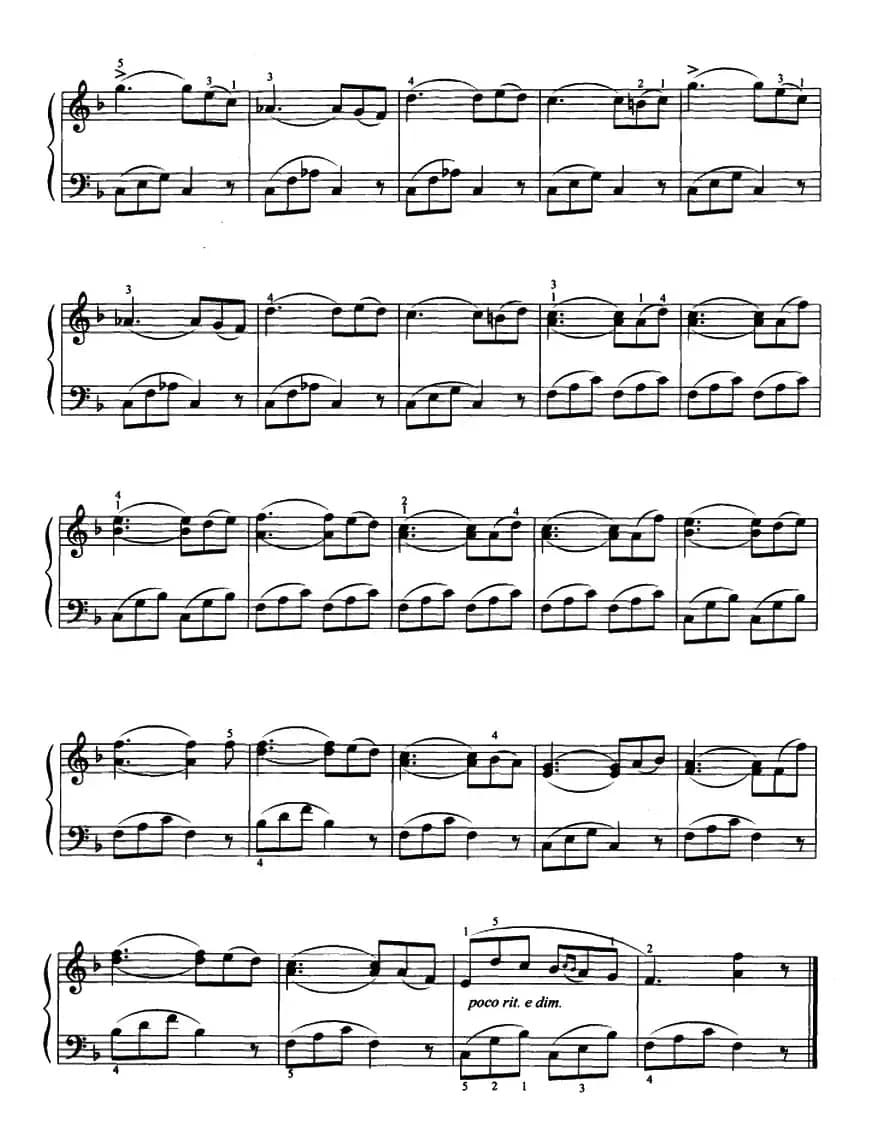 奥伯龙主题（选自歌剧《奥伯龙》）