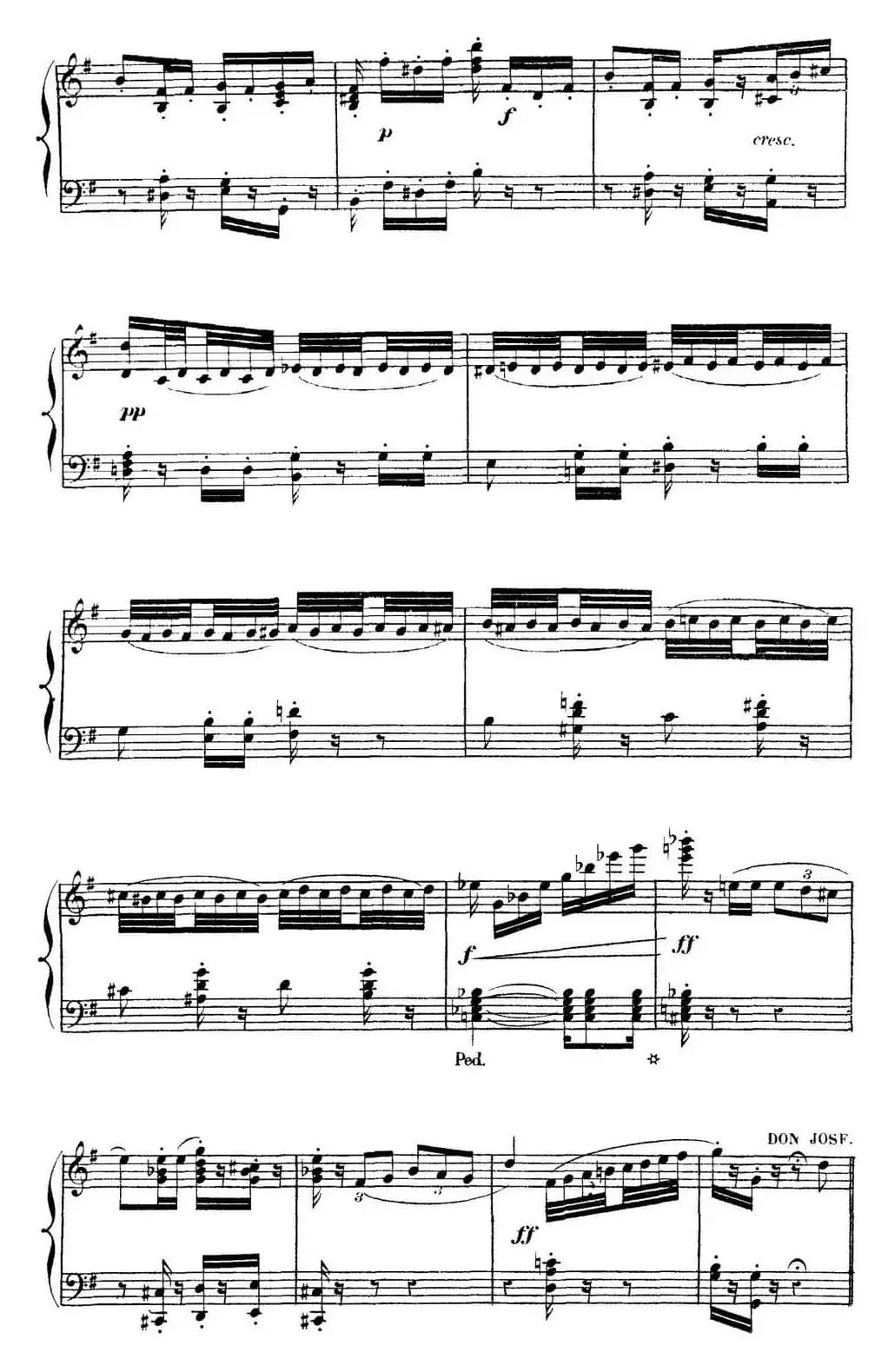 Carmen for Solo Piano（卡门全剧钢琴独奏版）（No.16）