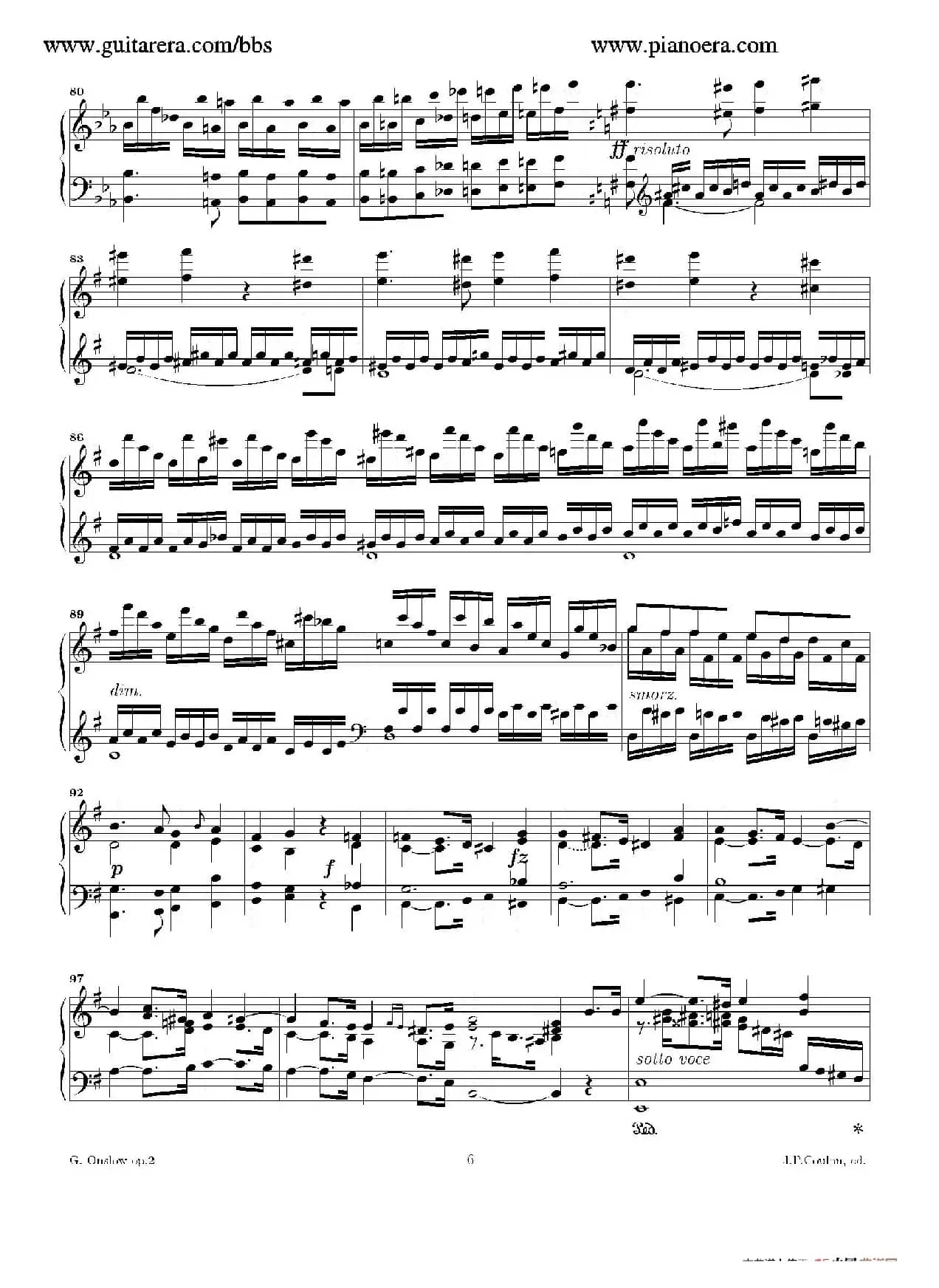 Grande Piano Sonata in c Minor Op.2(c小调华丽钢琴奏鸣曲·第一乐章)