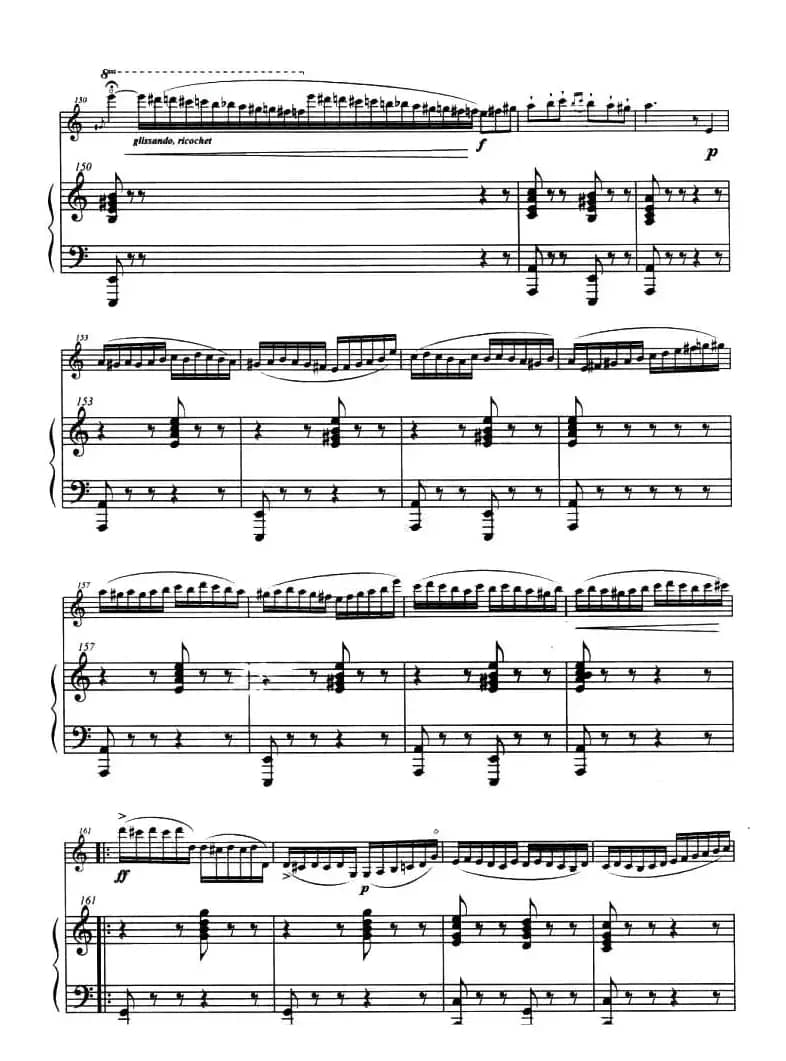 巴斯克随想曲（钢琴伴奏小提琴谱）