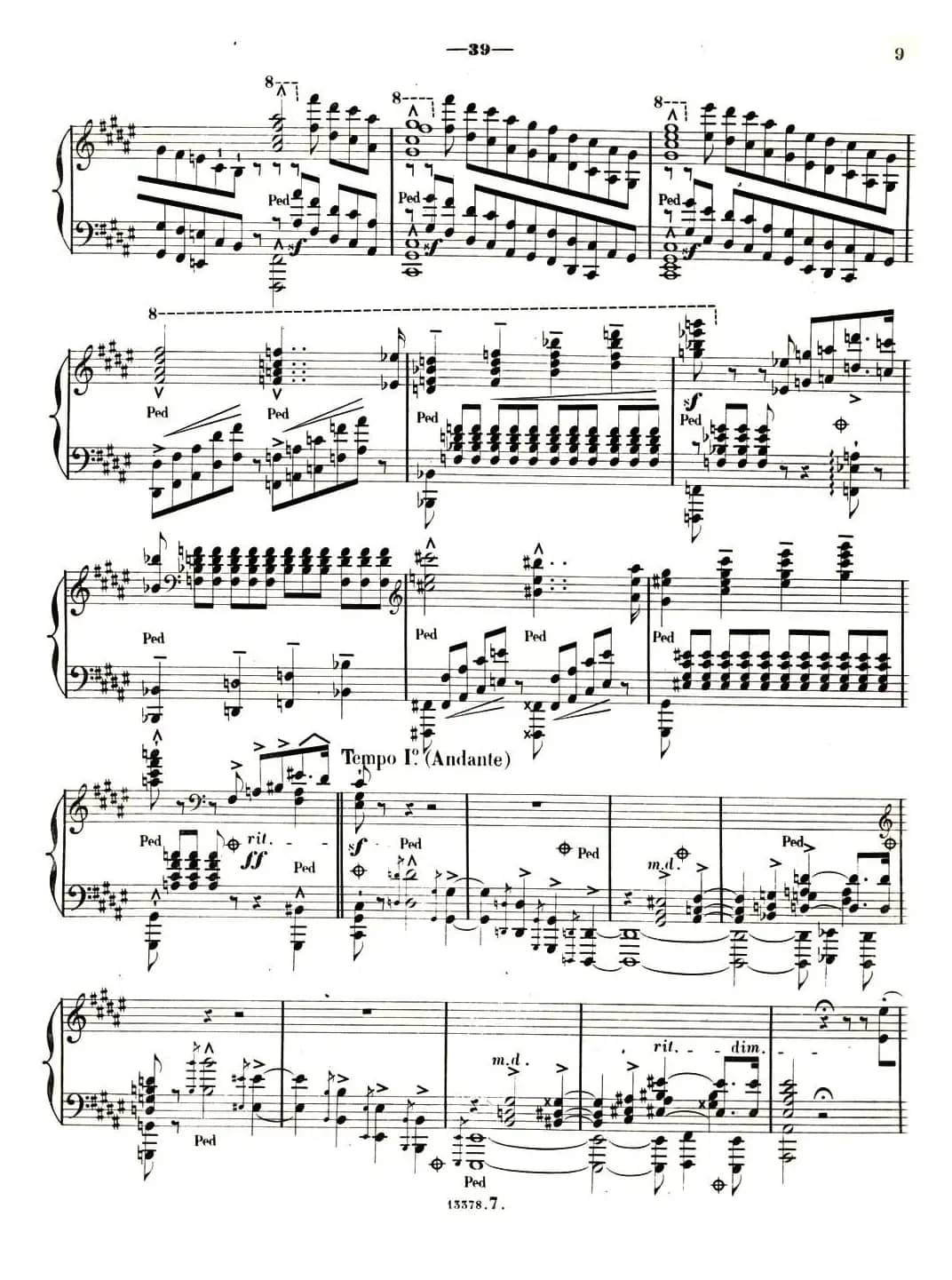 旅行岁月（第二集）意大利游记（ 7.但丁读后感 Apres une lecture du Dante）