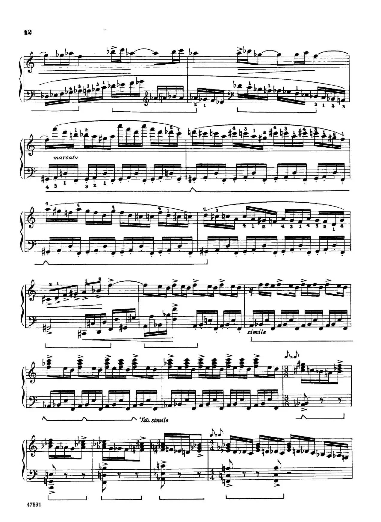 Piano Sonata in E-flat Major Op.95（降E大调钢琴奏鸣曲·Ⅲ）