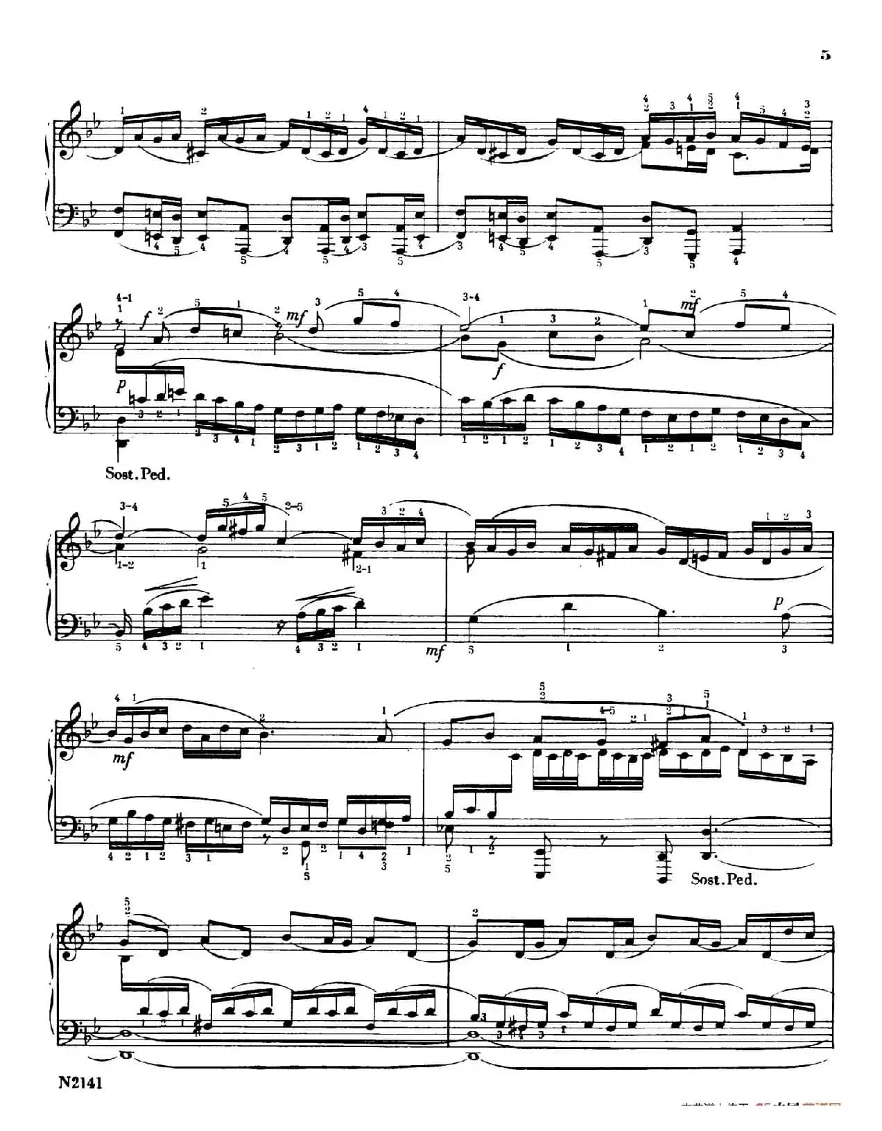 Fugue in g Minor BWV 578（g小调赋格·Briskier改编钢琴独奏版）