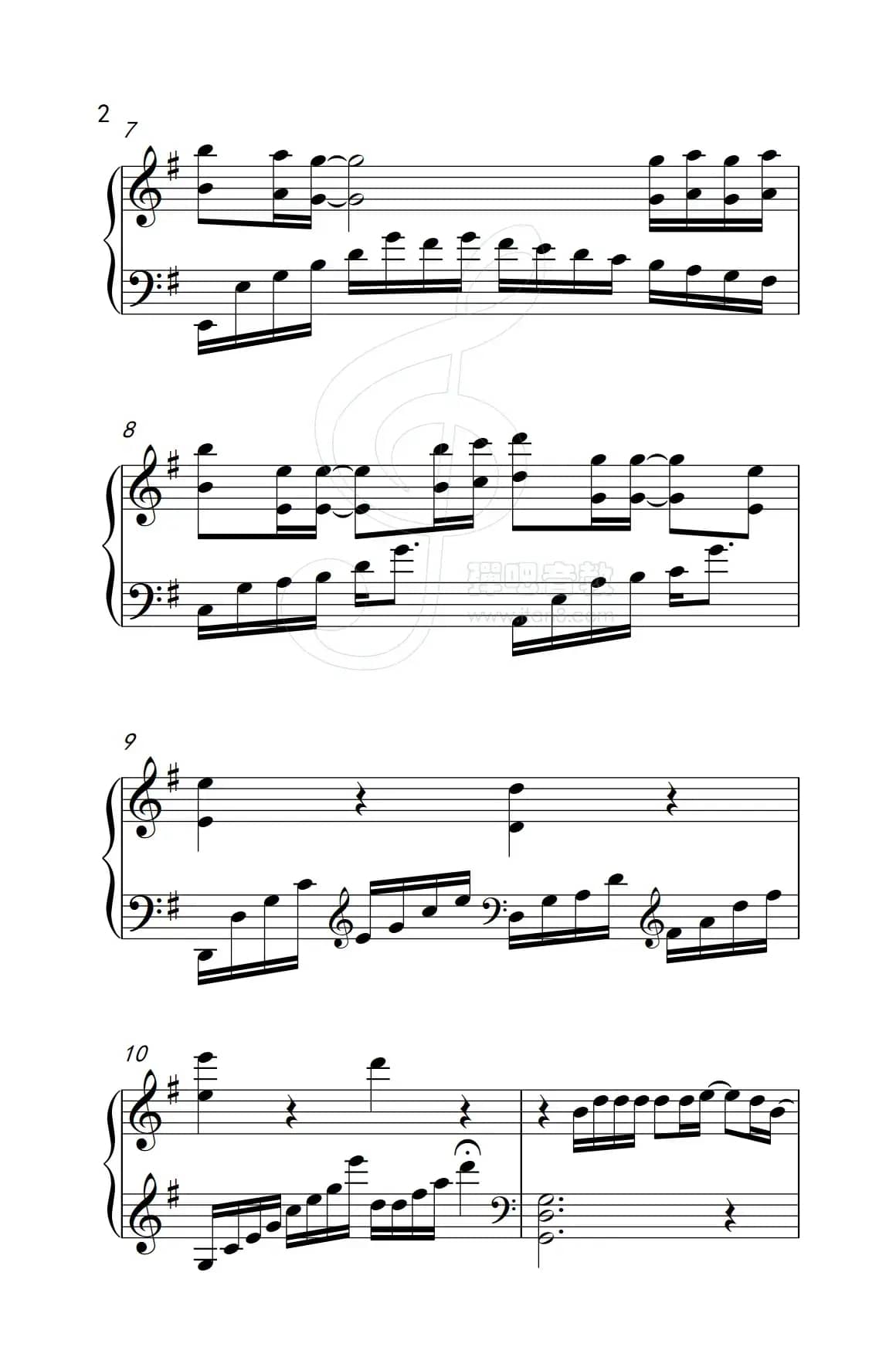 只想一生跟你走（《弹吧音教》制谱版）