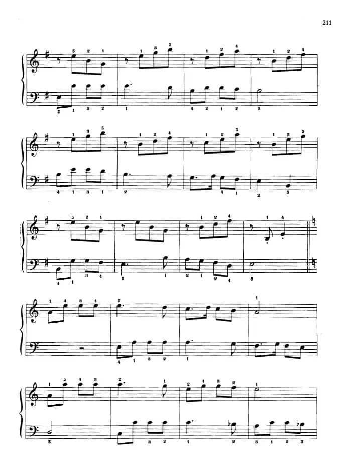 110首中国民歌钢琴小曲集：兰花草