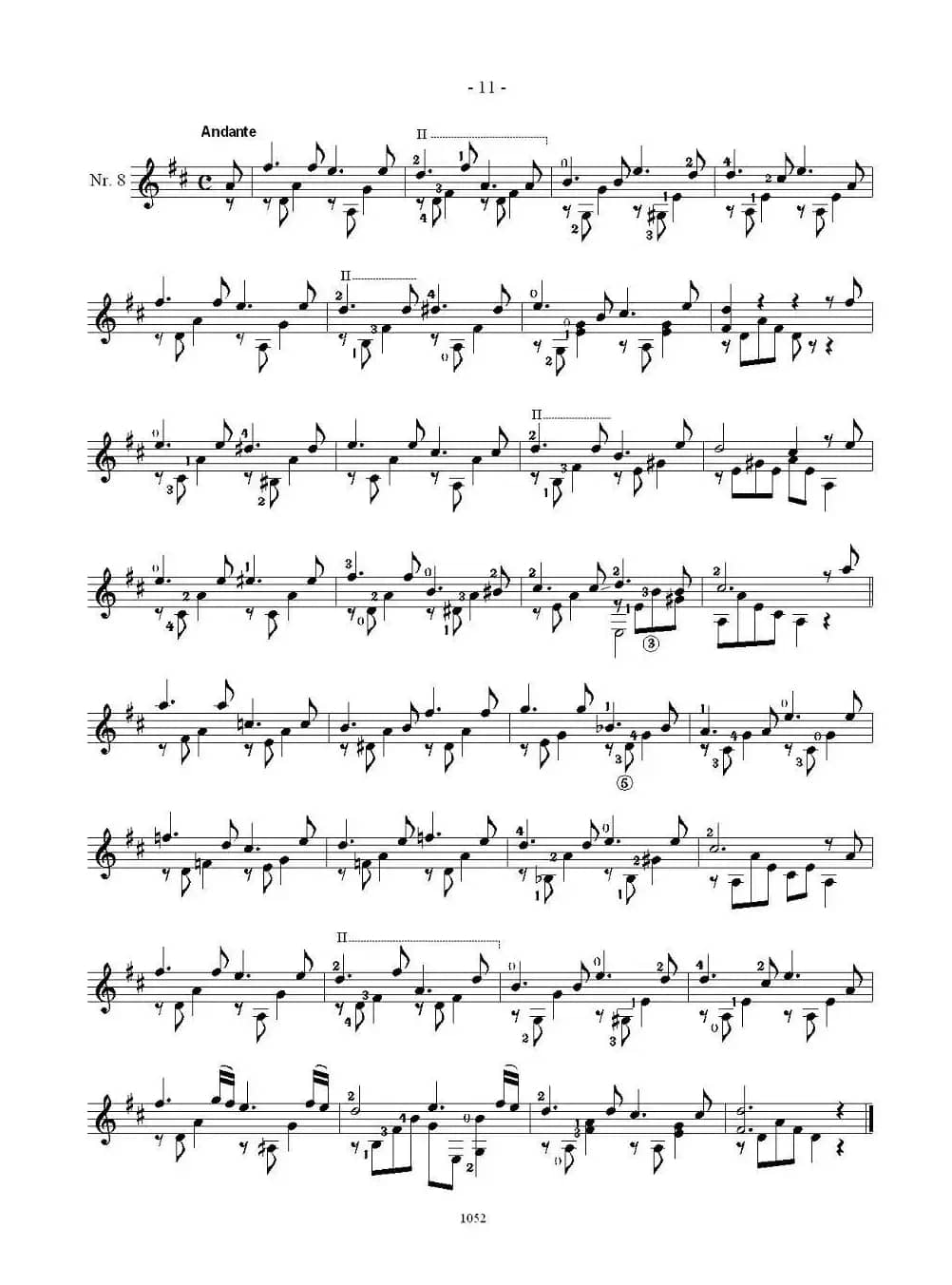 索尔·克斯特26首练习曲之6——10