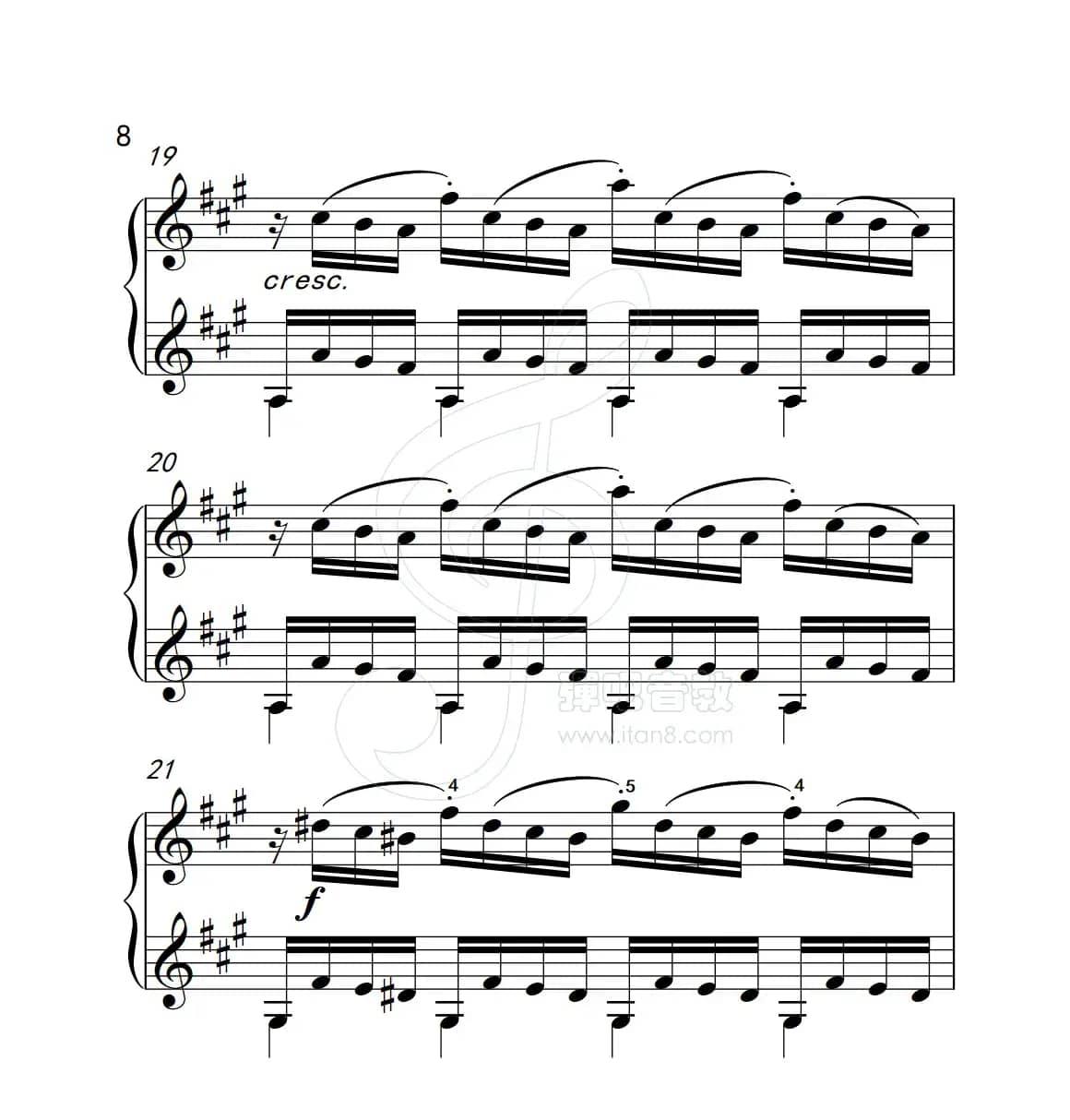 练习曲 6（克拉莫钢琴练习曲60首）