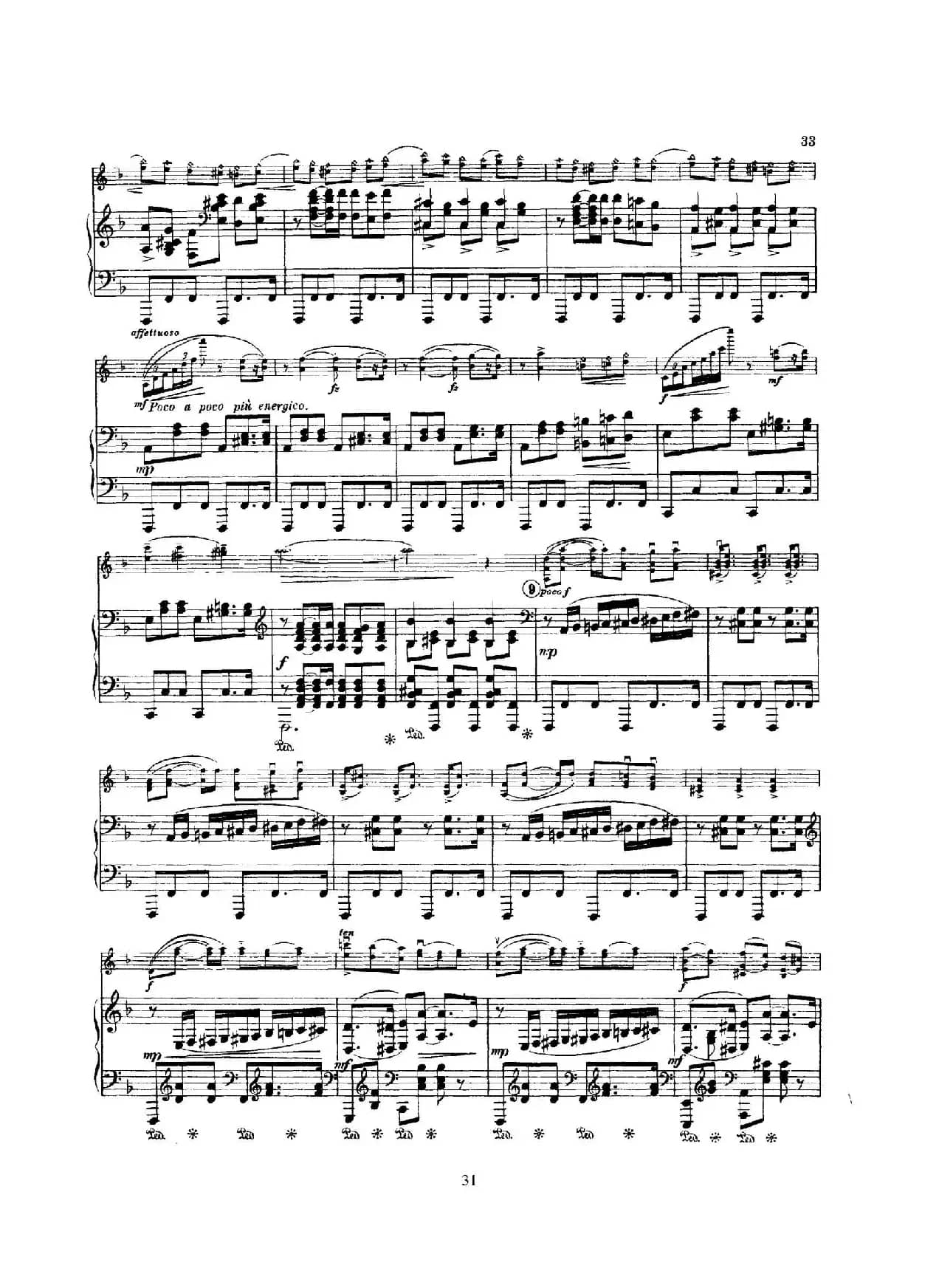 Concerto in D Minor Op.47（小提琴+钢琴伴奏）