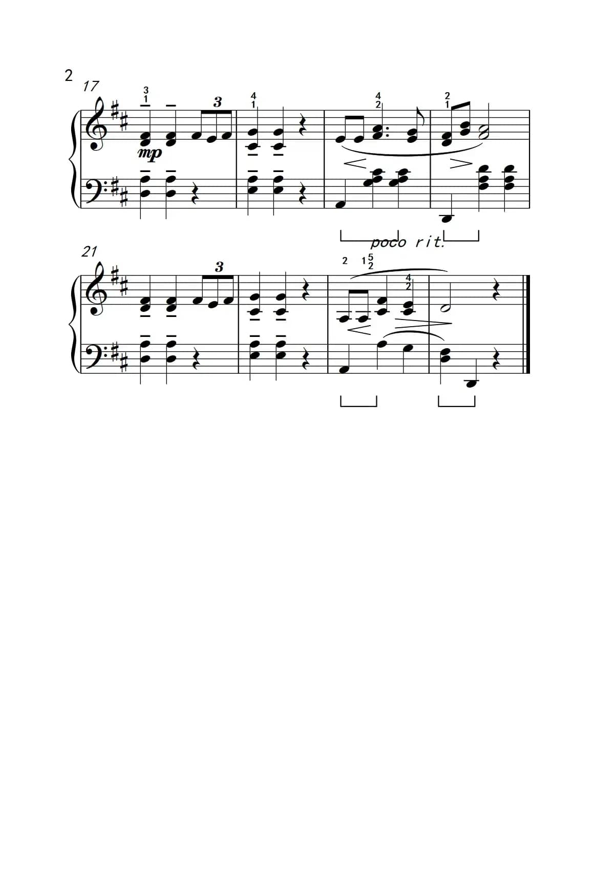 胡安妮塔（约翰·汤普森 成人钢琴教程 第三册）