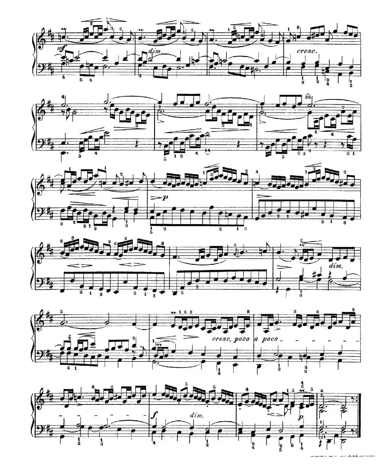 Six Partitas BWV 825-830（6首帕蒂塔·4）