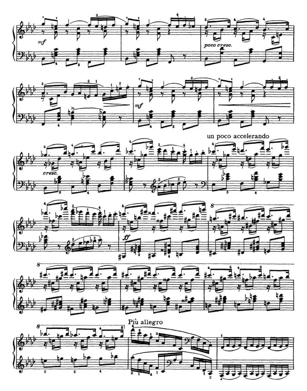 柴可夫斯基18首钢琴小品Op.72（1.Impromptu in F Minor）