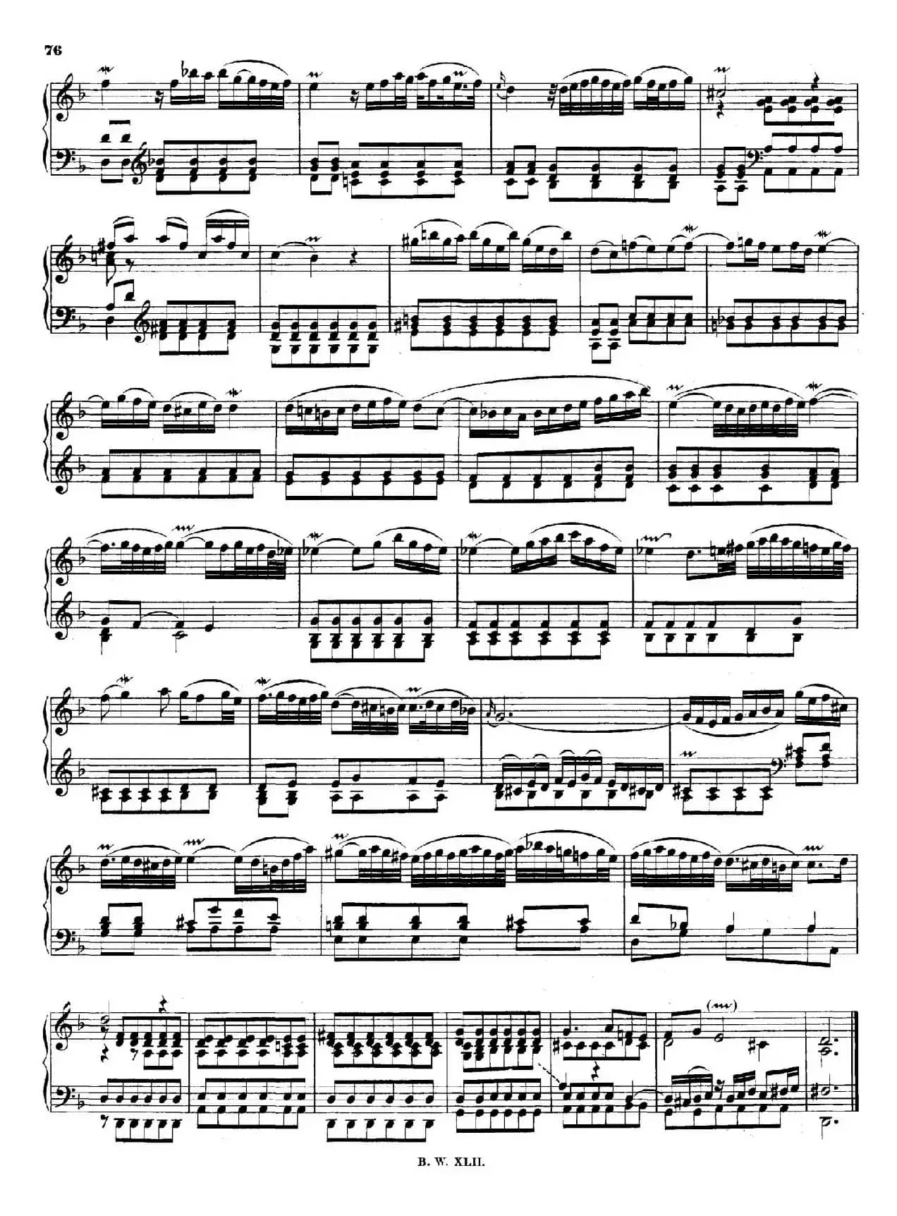 16 Concertos BWV 972-987（十六首为独奏古钢琴而作的协奏曲）（P11——20）