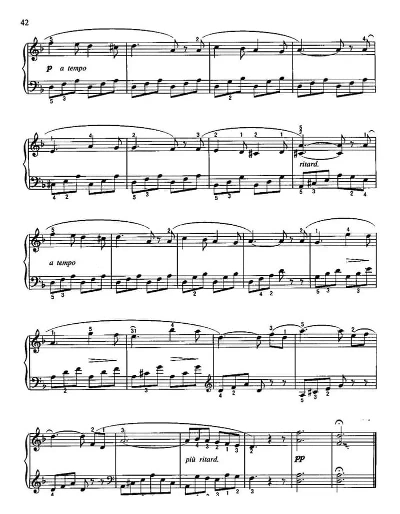 勿忘我（里赫纳作曲版）