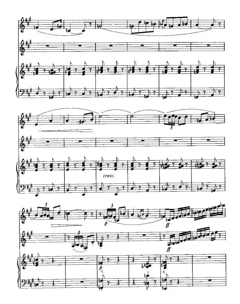 《卡门》序曲（二重奏）