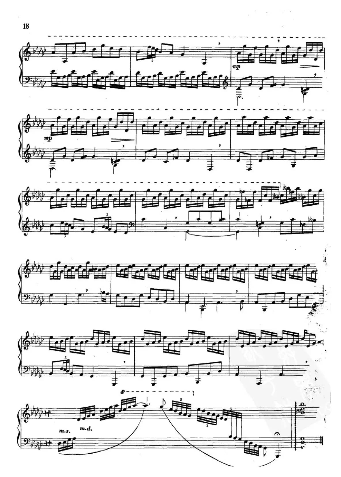 钢琴组曲《山花集》四、山花烂漫