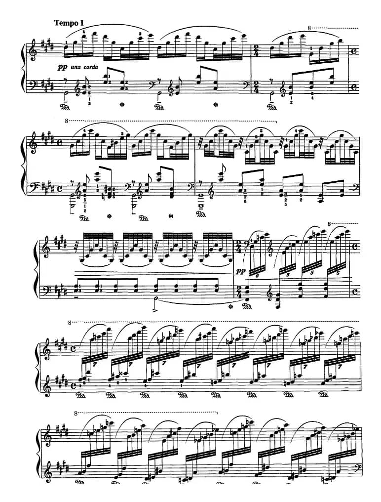 现代钢琴曲：12、水之游戏