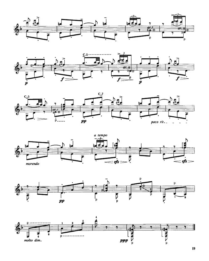 灵火之舞（古典吉他）