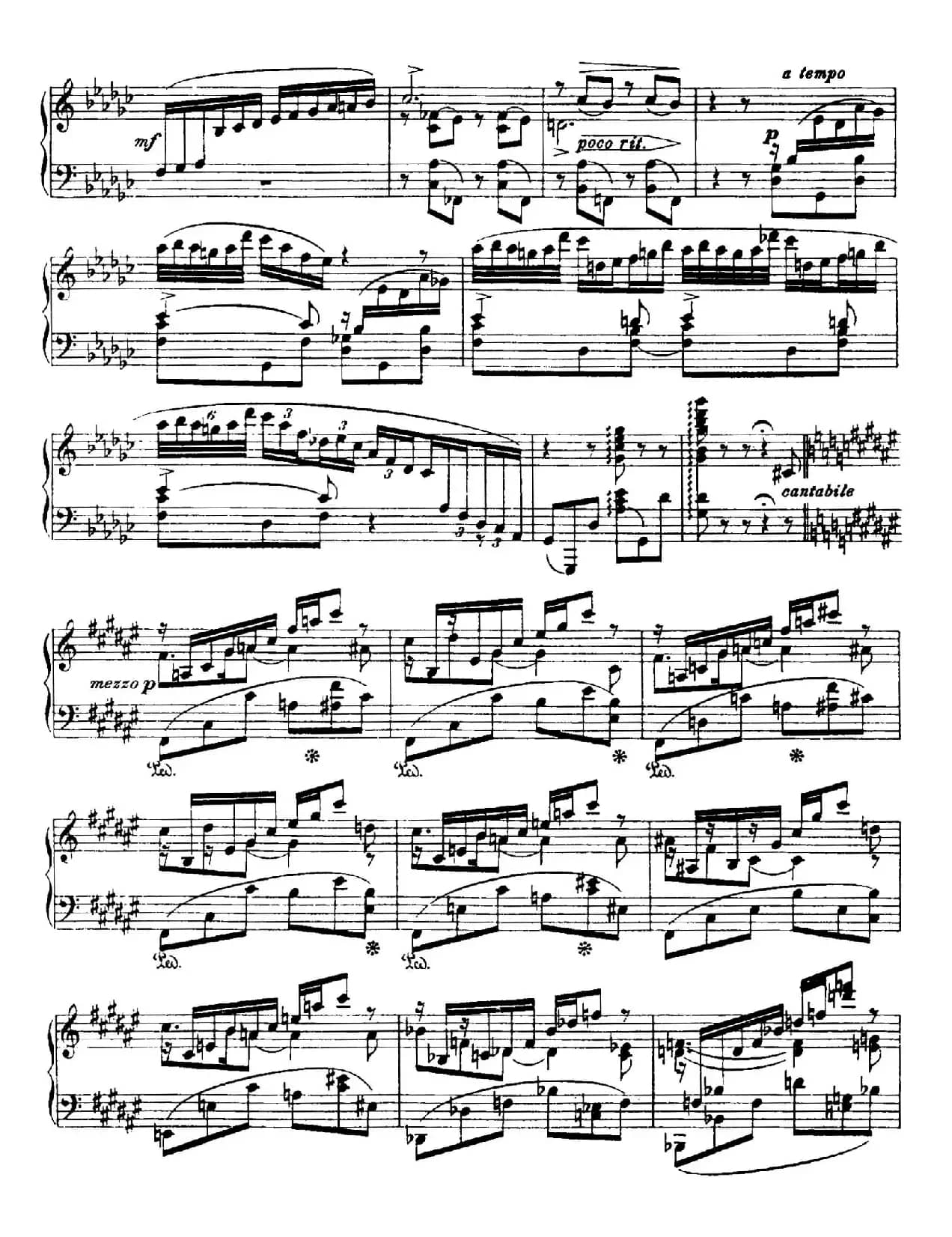 13 Barcarolles, Barcarolle（No. 3）