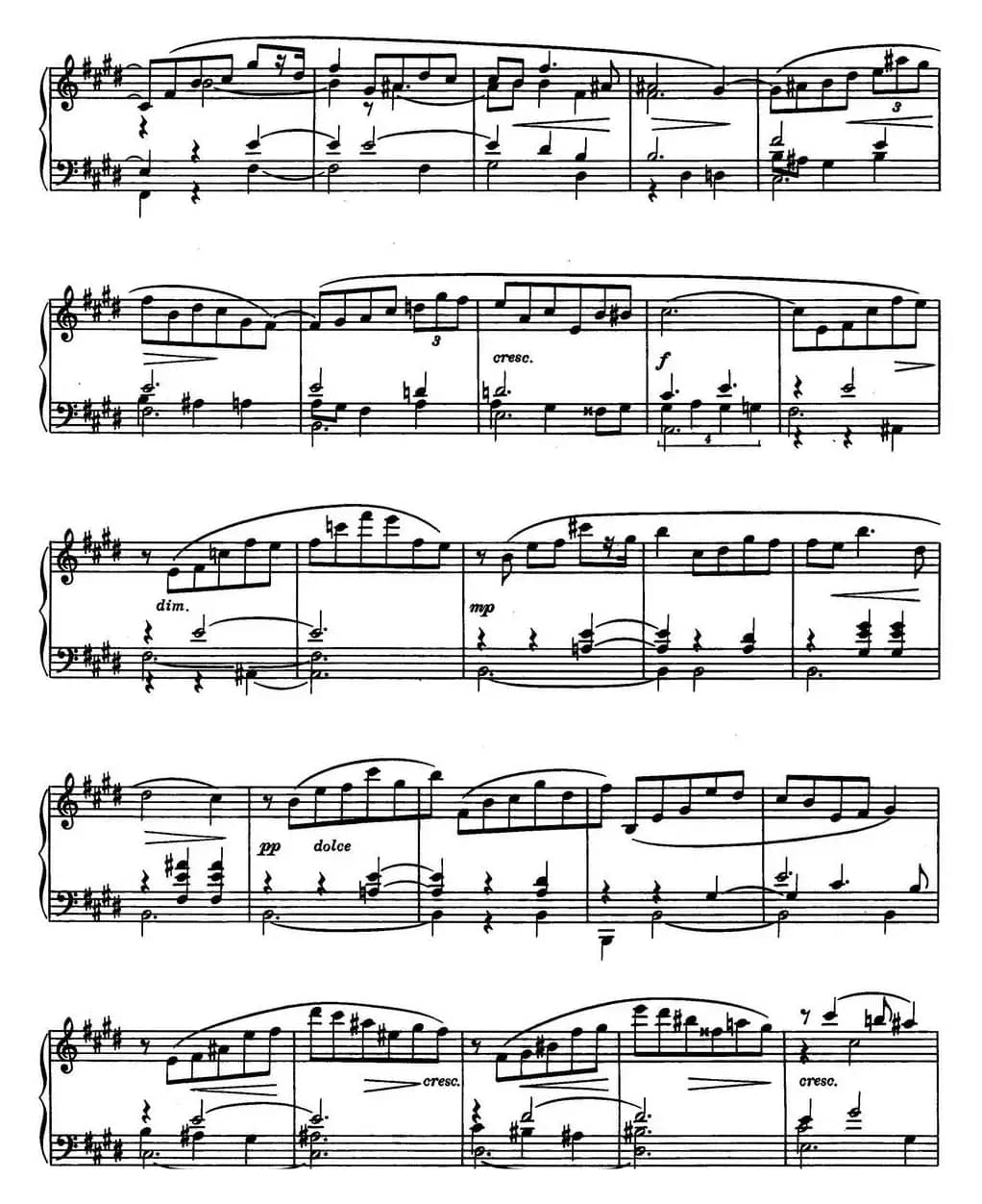 9首玛祖卡舞曲 Op.25（No.4）