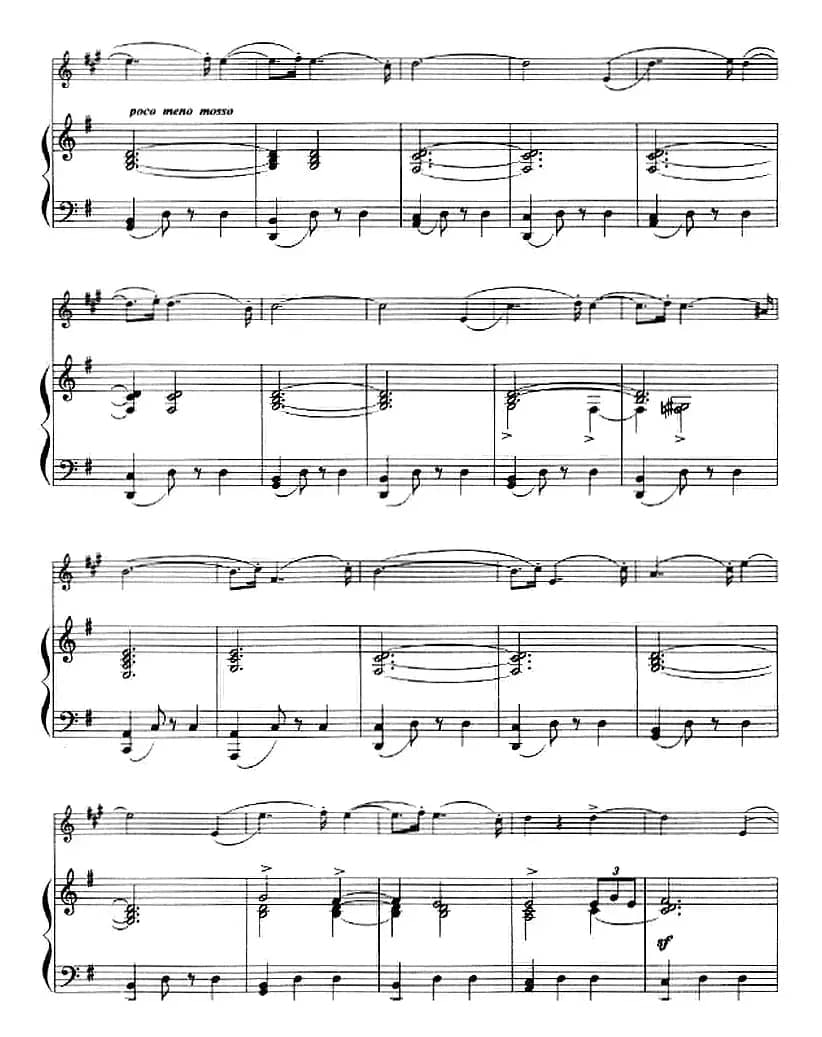 爱的悲伤（小号+钢琴伴奏）