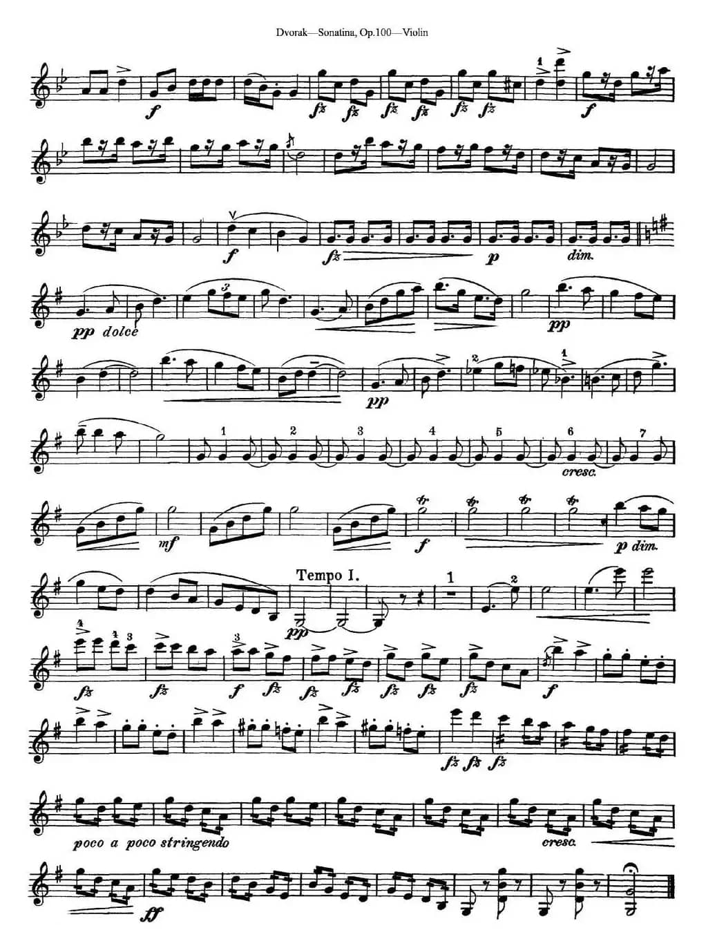 Violin Sonatina Op.100