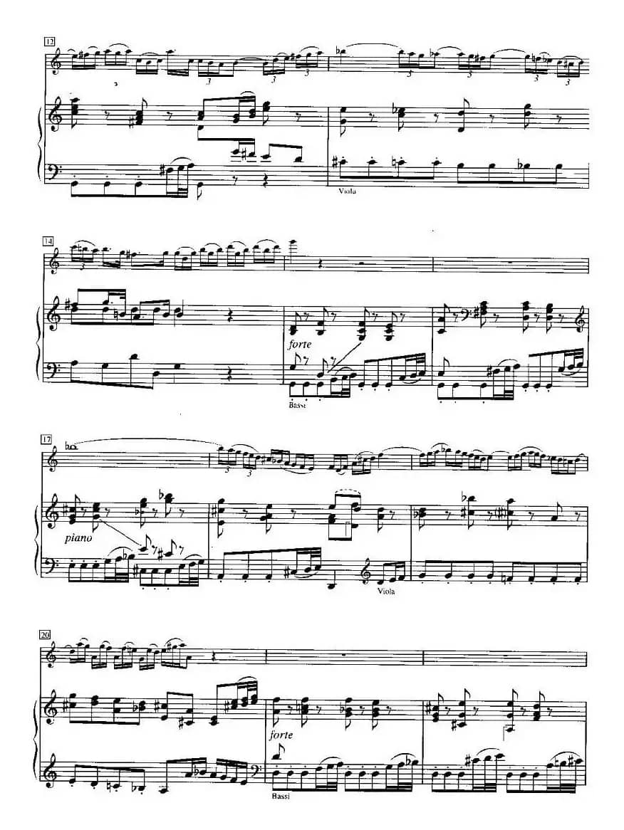 巴赫a小调小提琴协奏曲