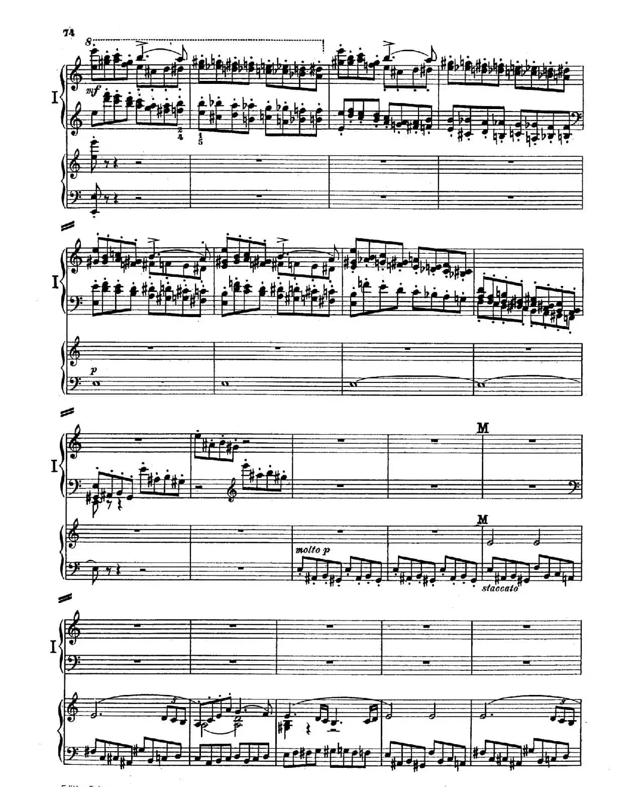 Piano Concerto in E Major Op.59(E大调钢琴协奏曲·双钢琴·第四乐章)