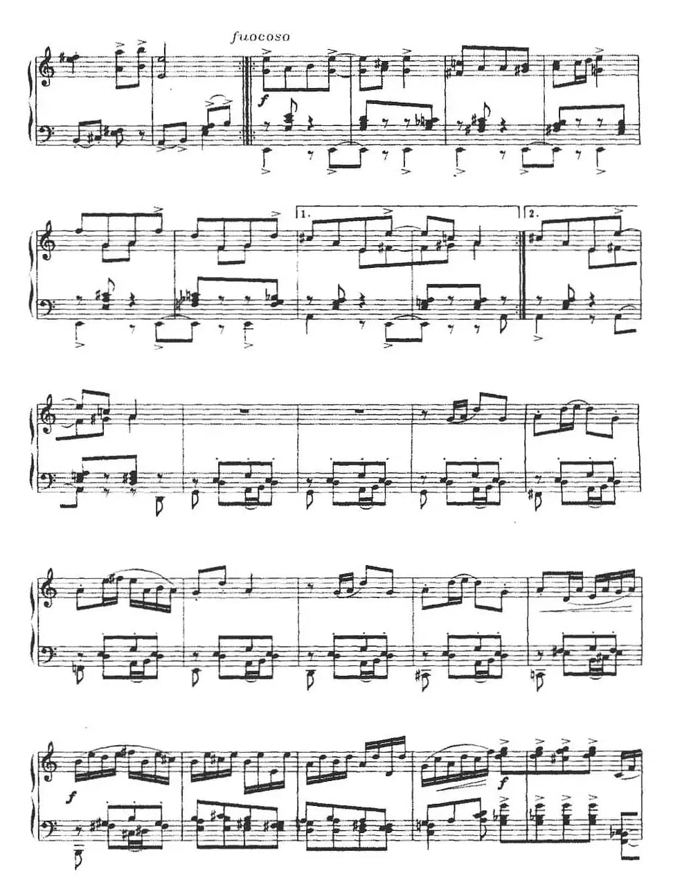 土风舞（许新华作曲版）