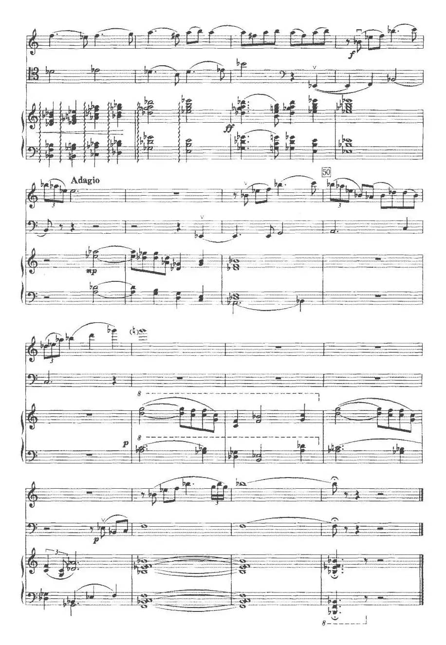 忆（小提琴+大提琴+钢琴）