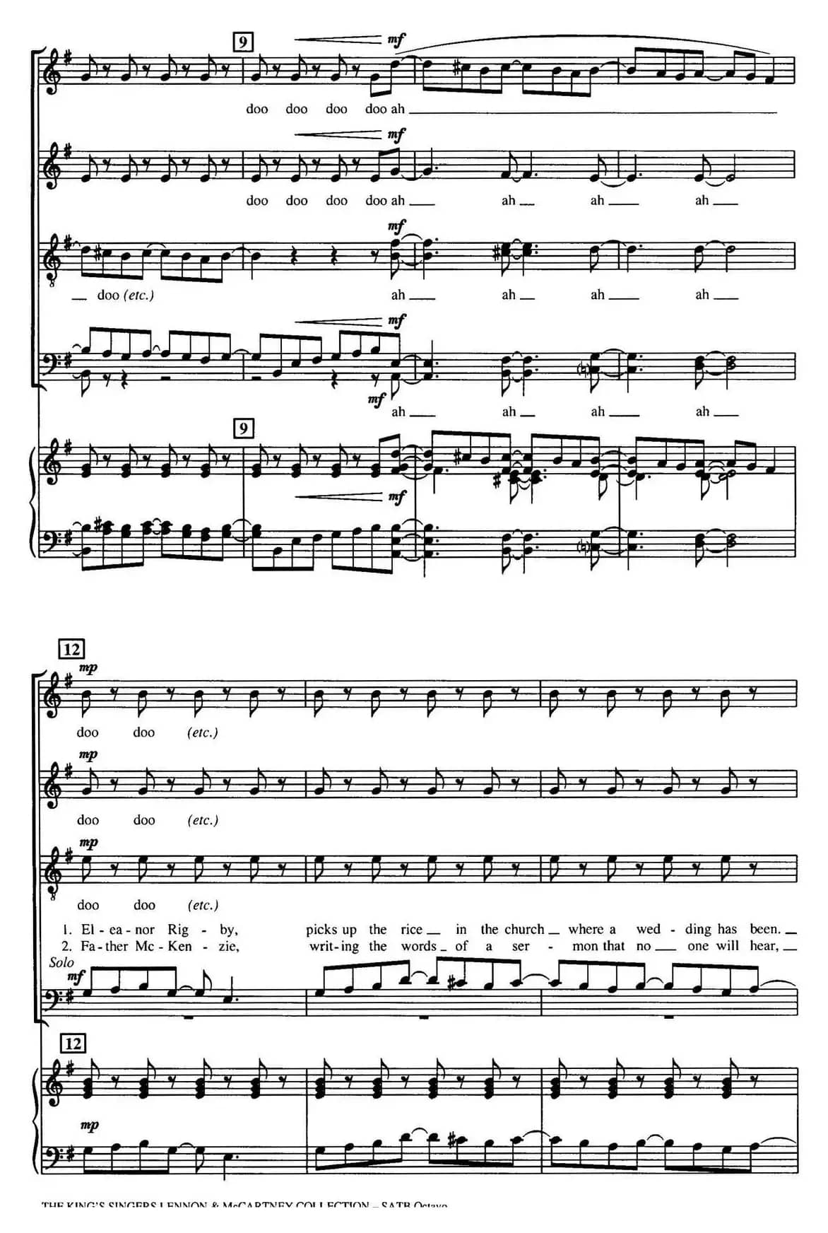 Eleanor Rigby（四重奏）