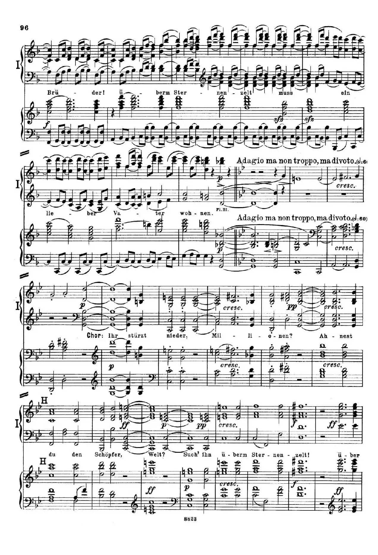 d小调第九交响曲 Op.125（双钢琴P93——102）