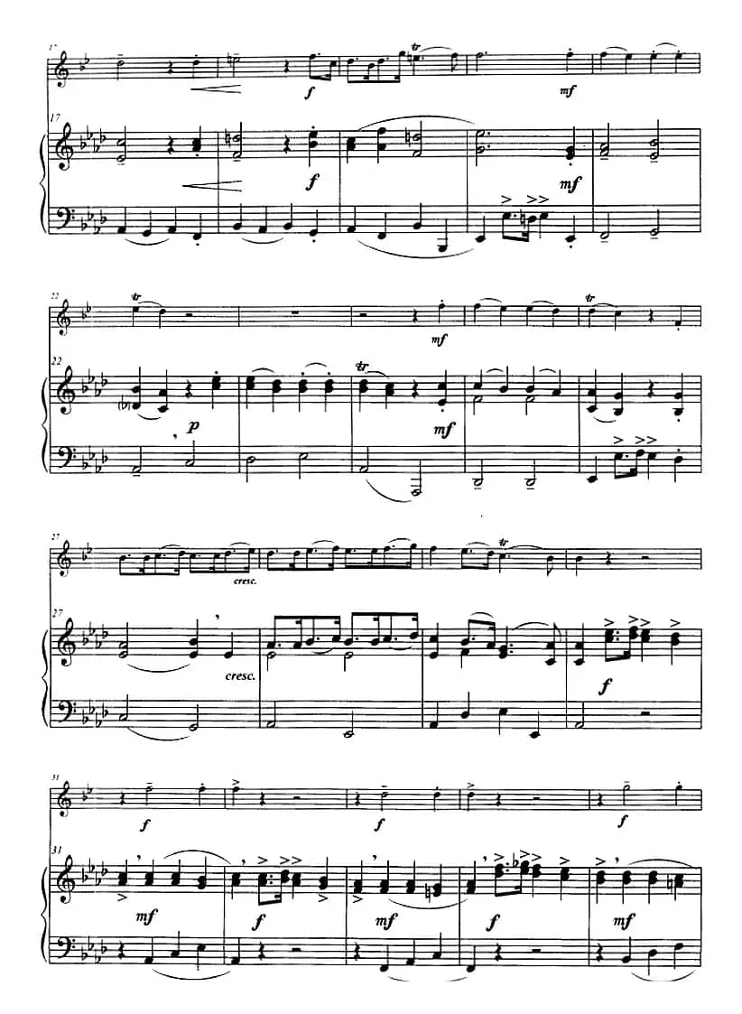 自由调小号（小号+钢琴伴奏）