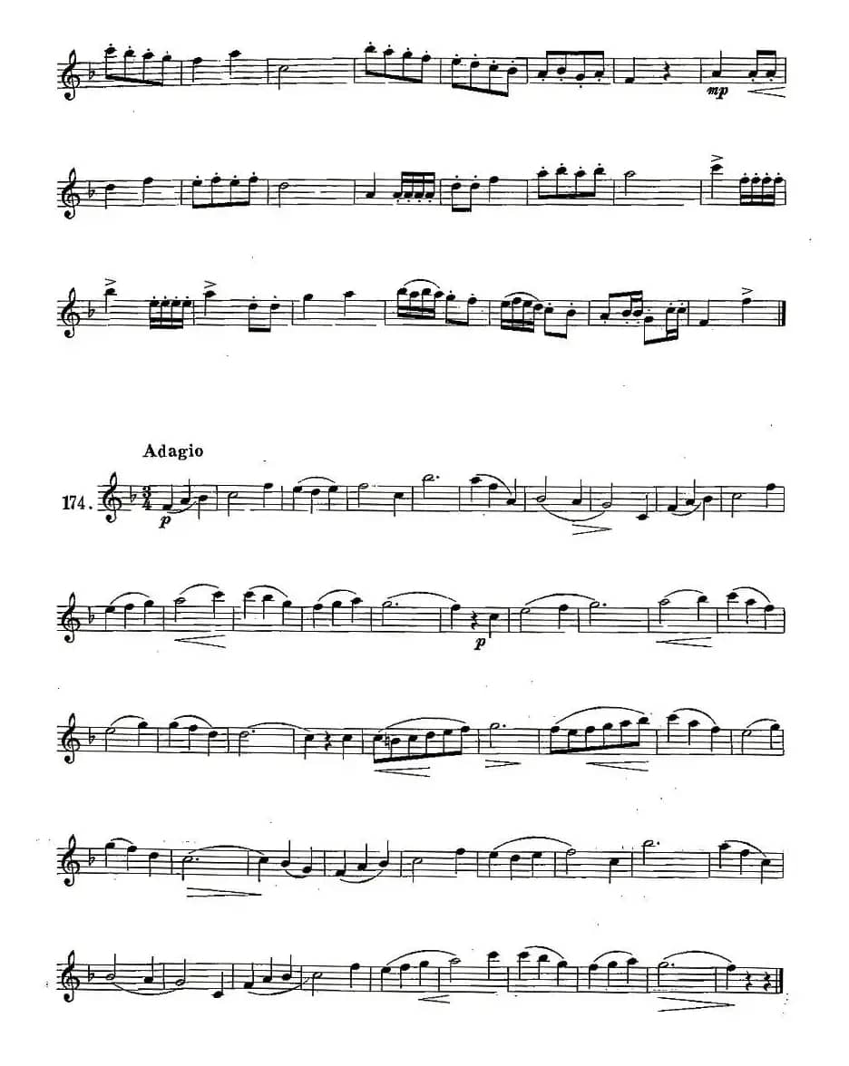 练习曲合集：28、断音练习