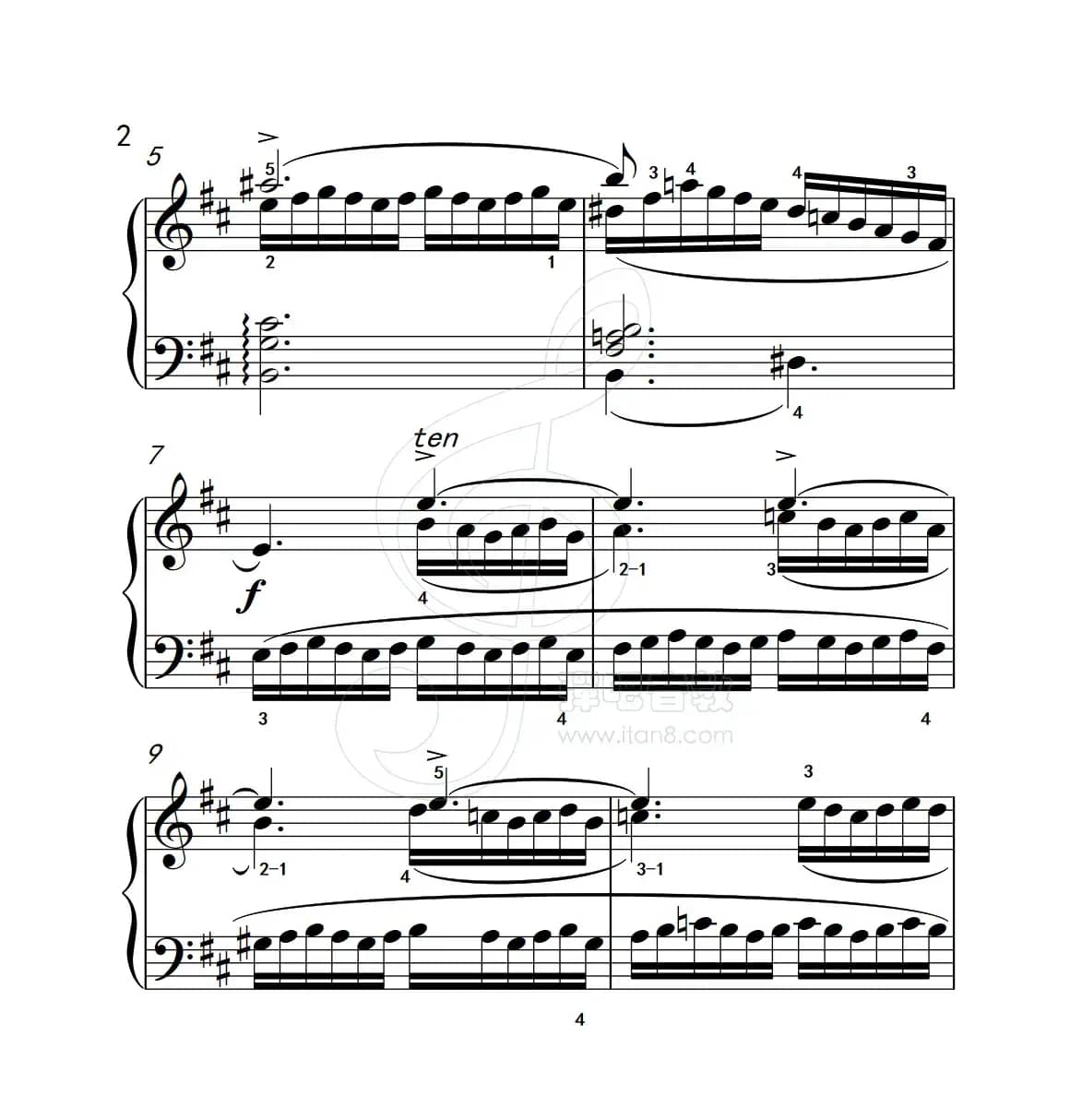 练习曲 16（克拉莫钢琴练习曲60首）