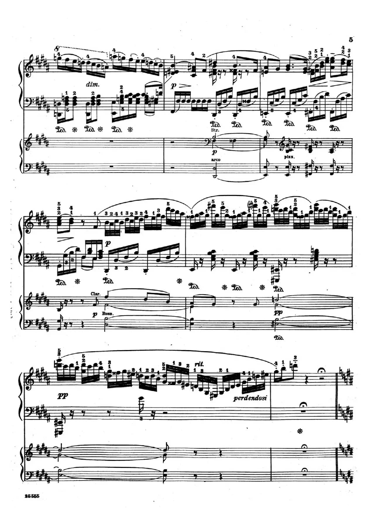 Capriccio Brillante in B Major Op.22（B大调华丽随想曲·双钢琴）