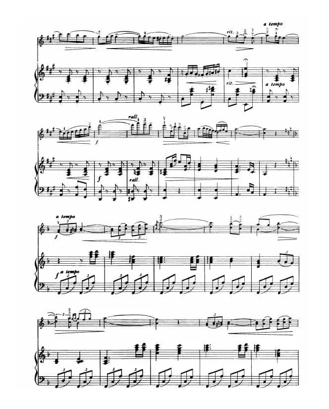 小夜曲（Serenadc）（小提琴+钢琴）