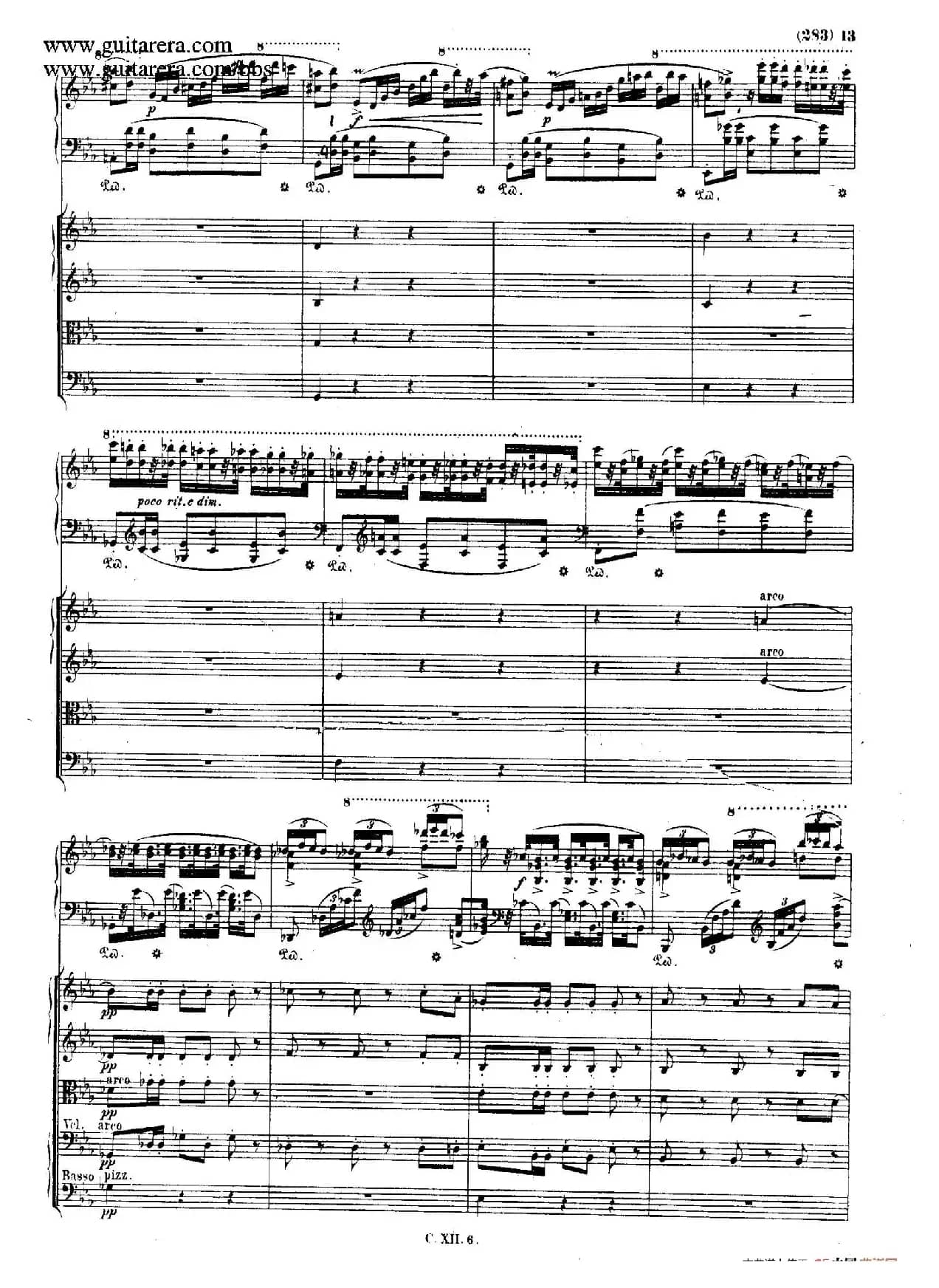 Grande Polonaise Brilliante Preceded by an Andante Spianato Op.22(平静的行板与华丽的波兰舞曲·总谱)