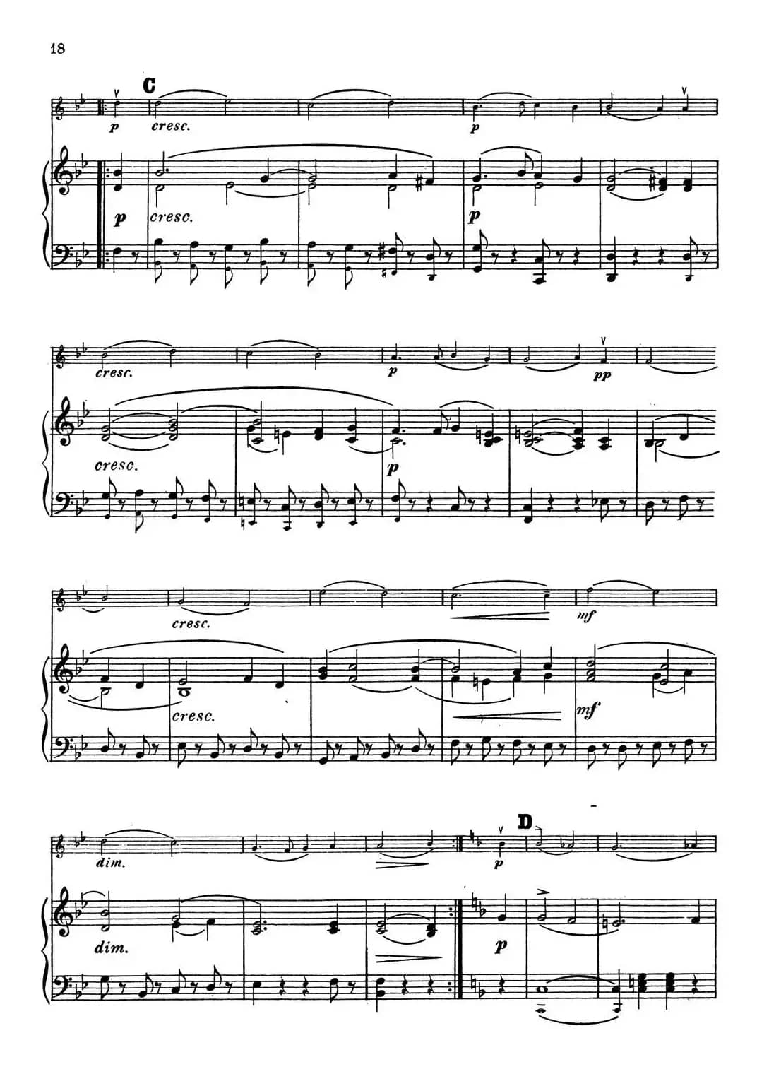 Prandsternes Krigsmarsch.（小提琴+钢琴伴奏）