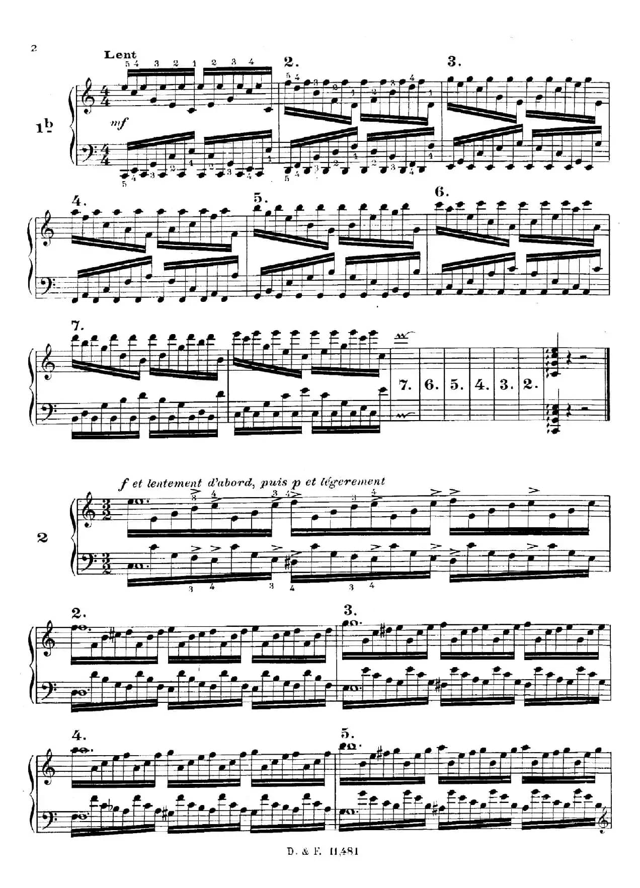 51 Exercises, WoO 6（51首钢琴练习 1—7）