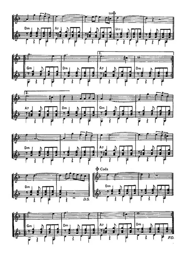 下雪（古典吉他重奏）