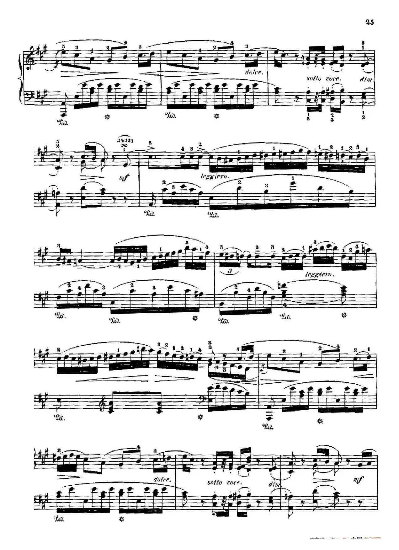 Nocturne No.7 in A Major （A大调第七号夜曲）