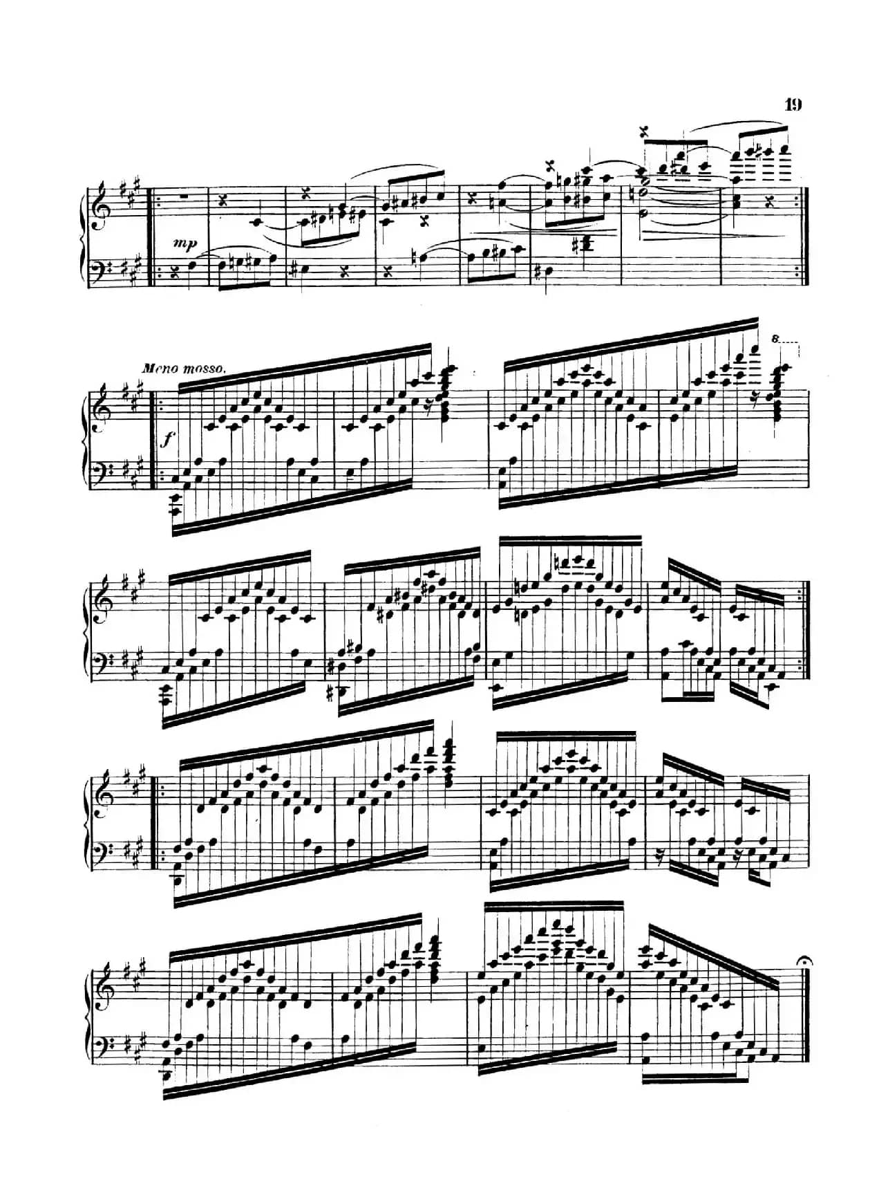 Variations on Yankee Doodle from Miscellenies Op.93（扬基嘟得主题变奏曲）