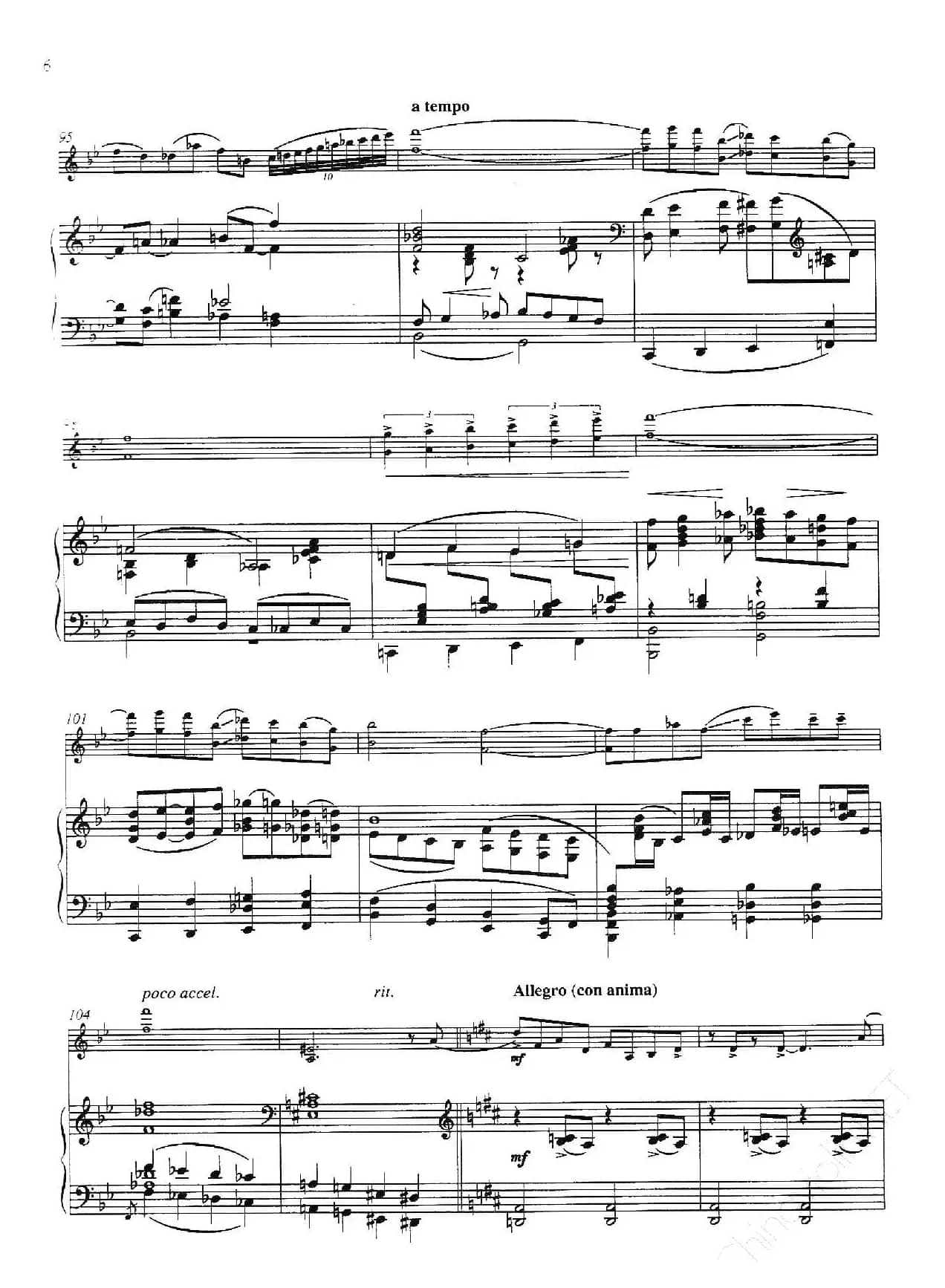 一个美国人在巴黎（An American in Paris）（小提琴+钢琴伴奏）