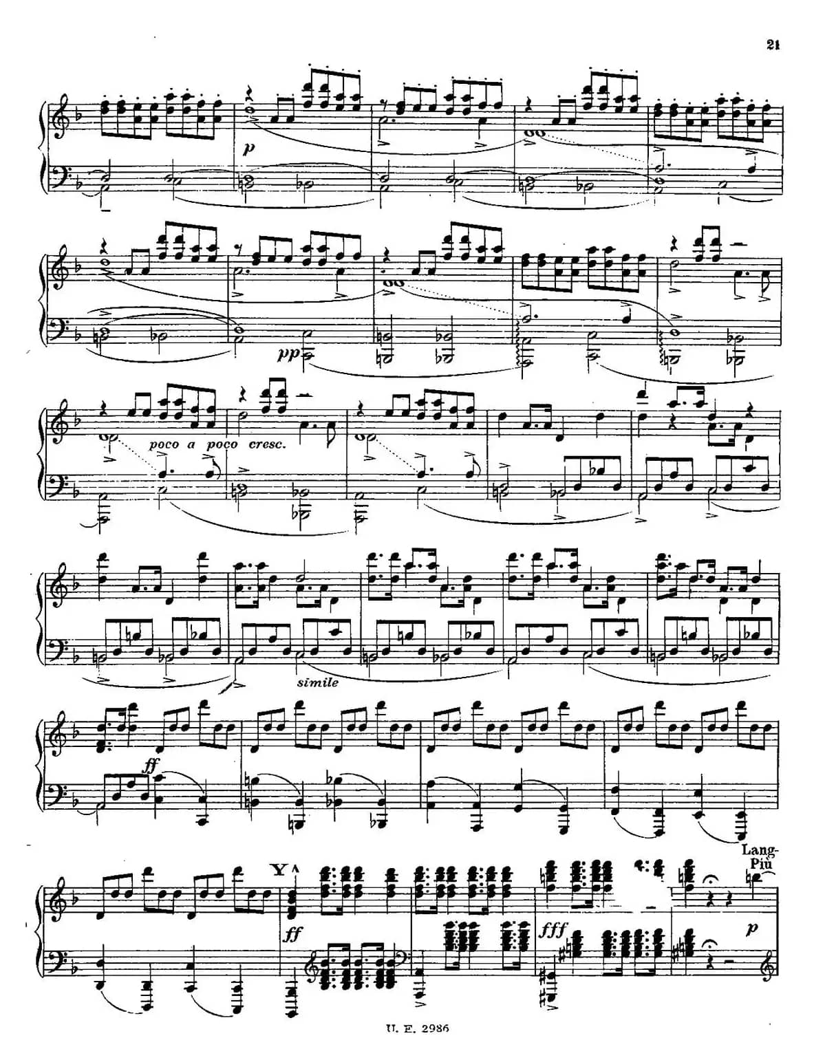 Symphony No.3 in d Minor - Solo Piano（d小调第三交响曲·钢琴独奏版·Ⅰ）
