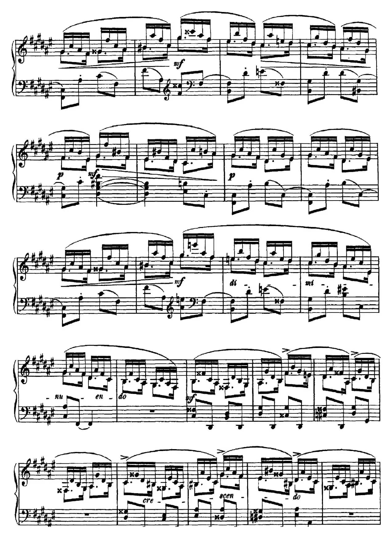 Quatre Etudes Op.41 Op.2(4首练习曲·2)
