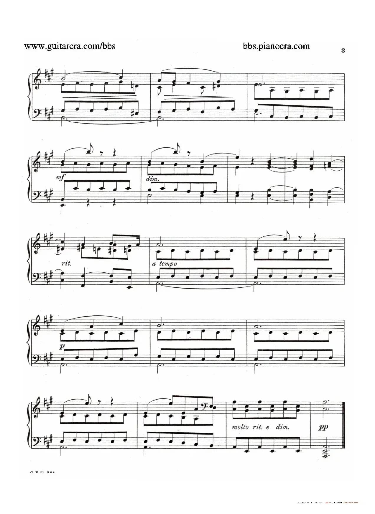 Eight Preludes Op.30(8首前奏曲 7. A大调)