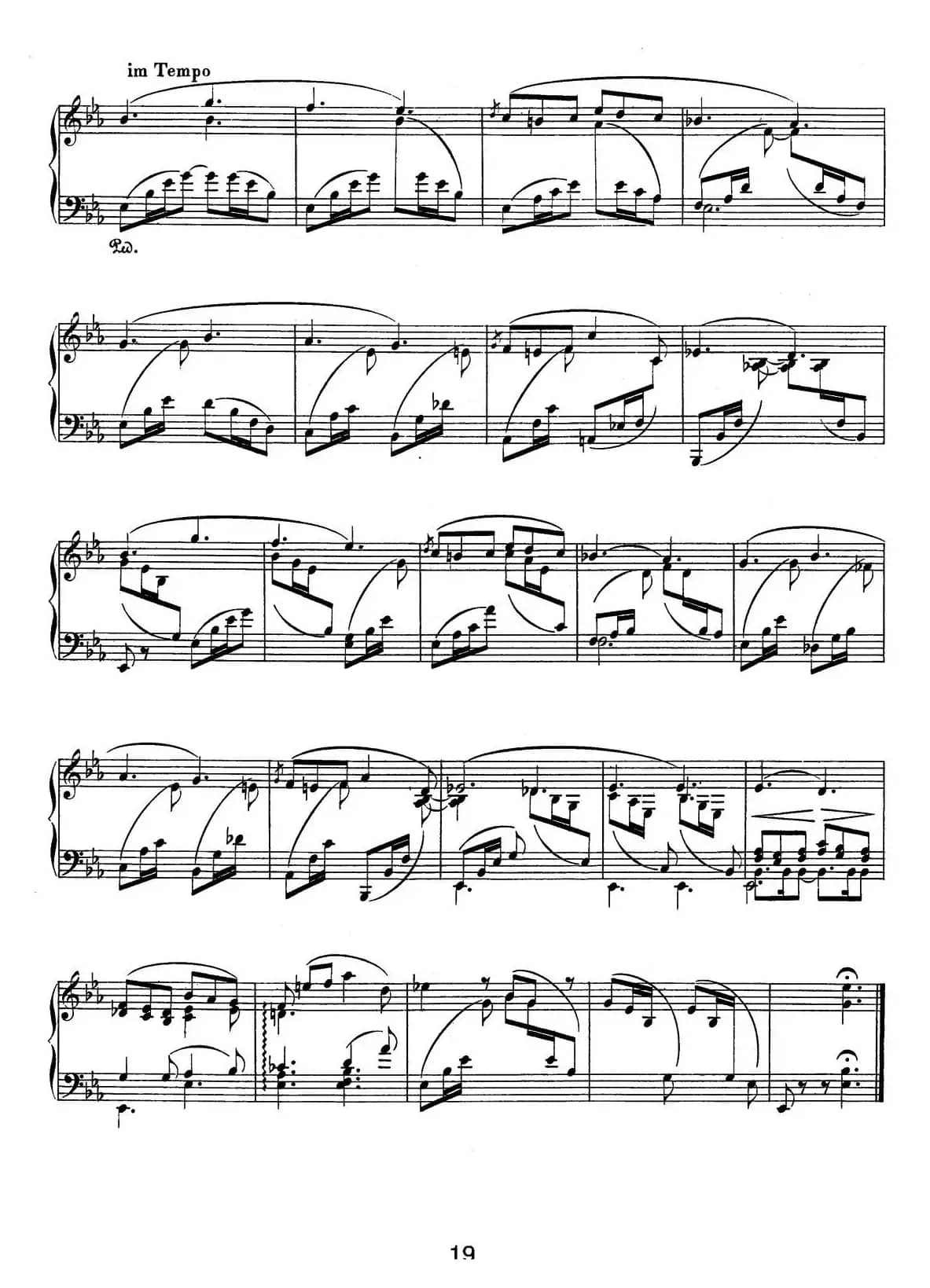 Albumblätter Op.124（纪念册页）（No.16）