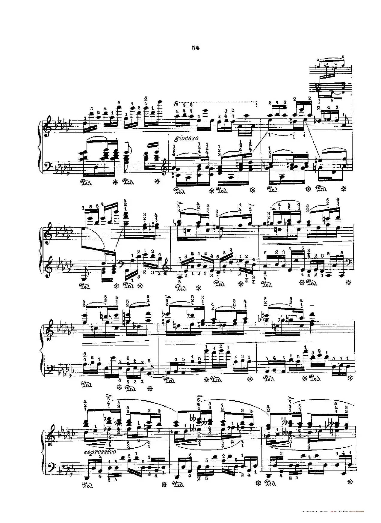 53首以肖邦练习曲为素材而作的练习曲（No.47）