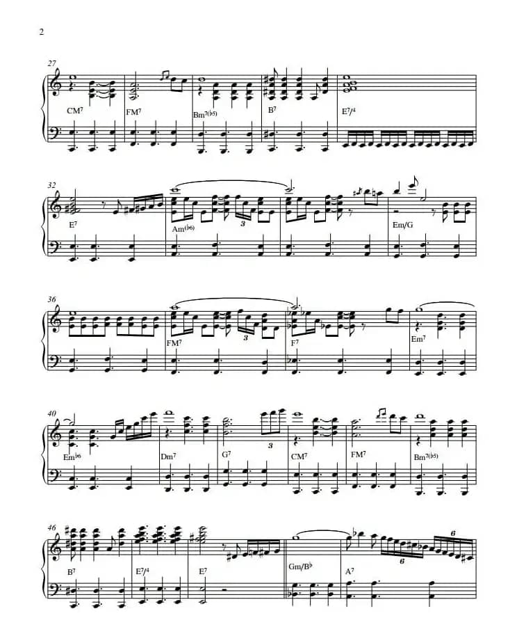 Tango Pour Claude（献给克劳德的探戈）（​加花巴扬版）