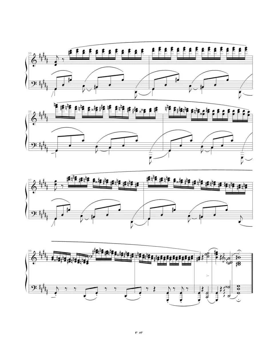 练习曲 Op.25  No.6